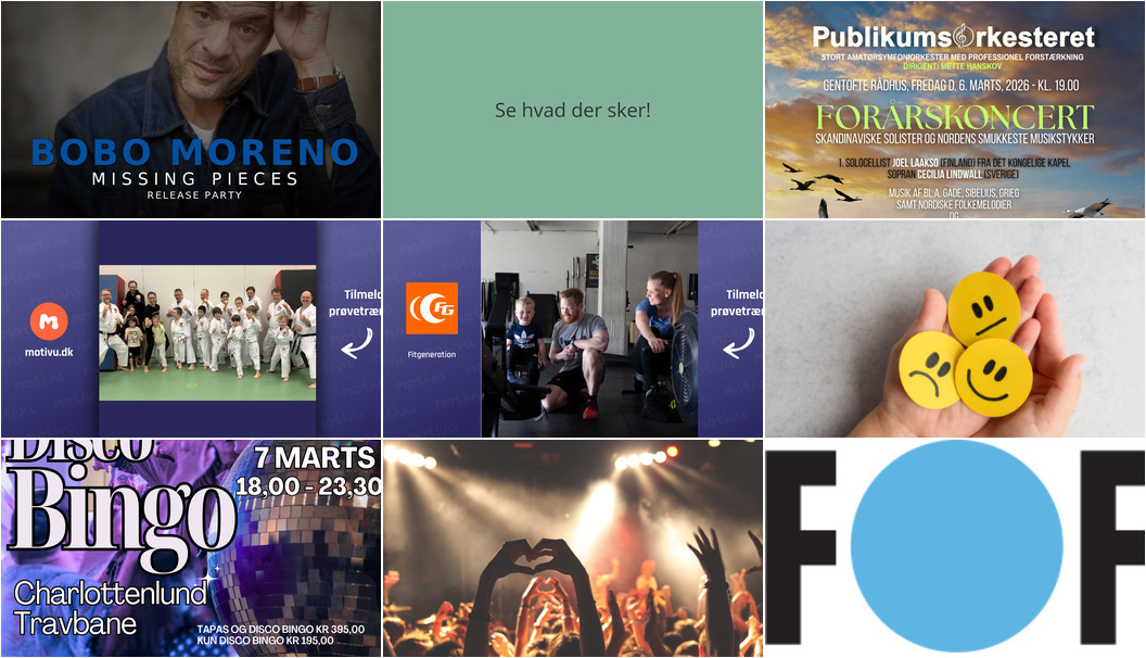 Oplev Charlottenlund i weekenden: Musik, kultur og træning