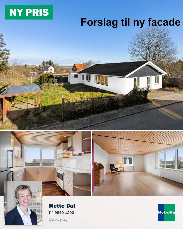 Nybolig Sæby A/S tilbyder velholdt villa til ny pris på Begonievej 4