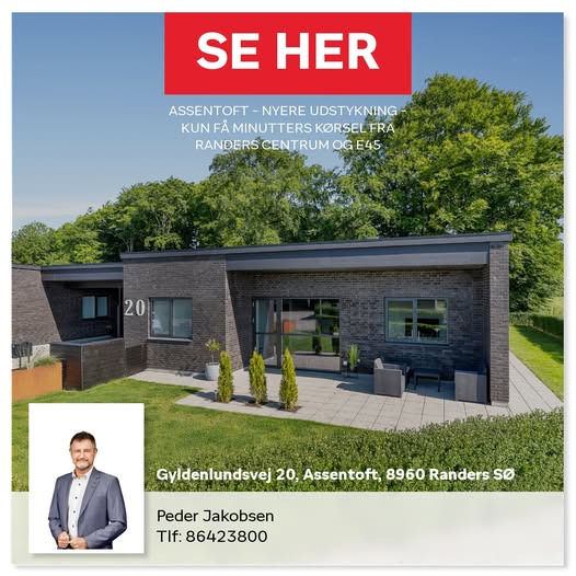 Home Randers & Assentoft tilbyder bolig tæt på Randers centrum