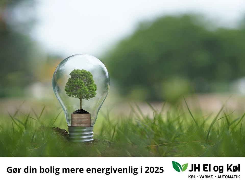 JH El & Køl tilbyder energirenovering for en mere energivenlig bolig i 2025