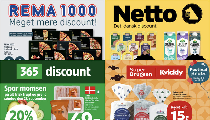 Gode lokale tilbud: Xtra! kylling til 49 kr. og Modena italiensk pizza til 20 kr.
