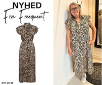 GARDEROBEN præsenterer ny kjole fra Freequent til weekenden