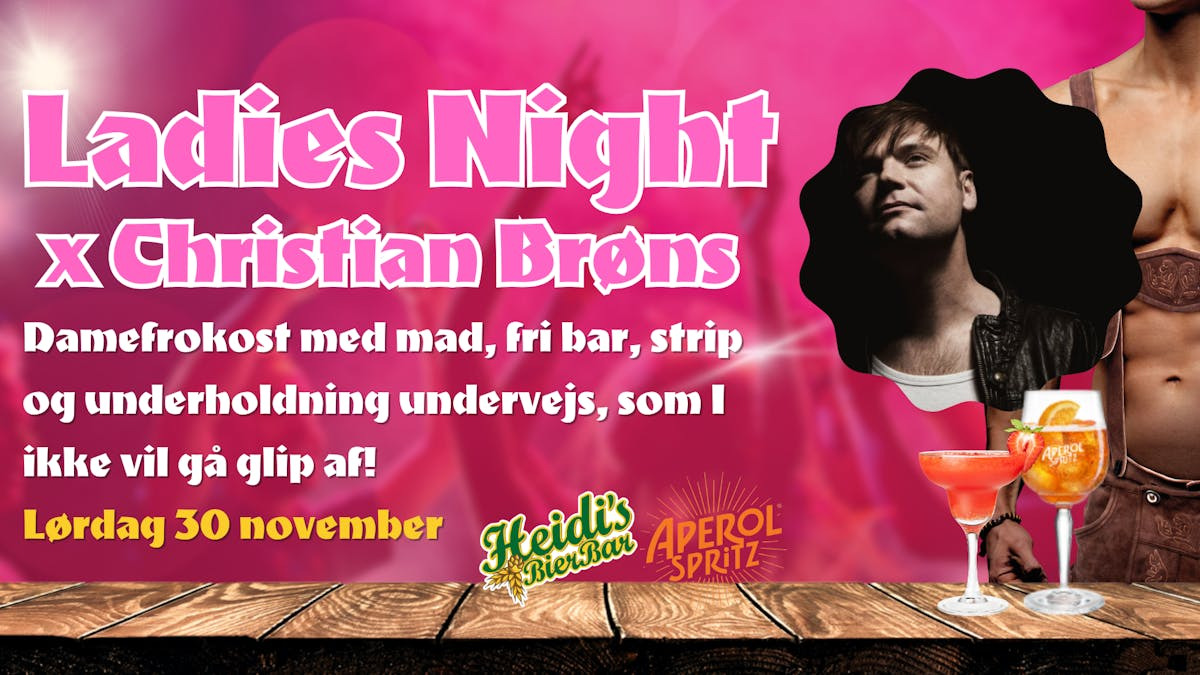 Festlig julefrokost og Ladies Night på Heidi's Bier Bar i Aalborg