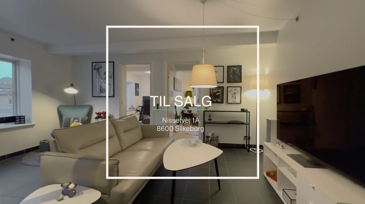 Lokalbolig Silkeborg præsenterer: stilfuld lejlighed centralt i Grauballe klar til indflytning
