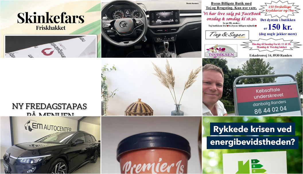 Nyt fra BILCO A/S RANDERS, Spar Fårup, Meny Randers og 12 andre