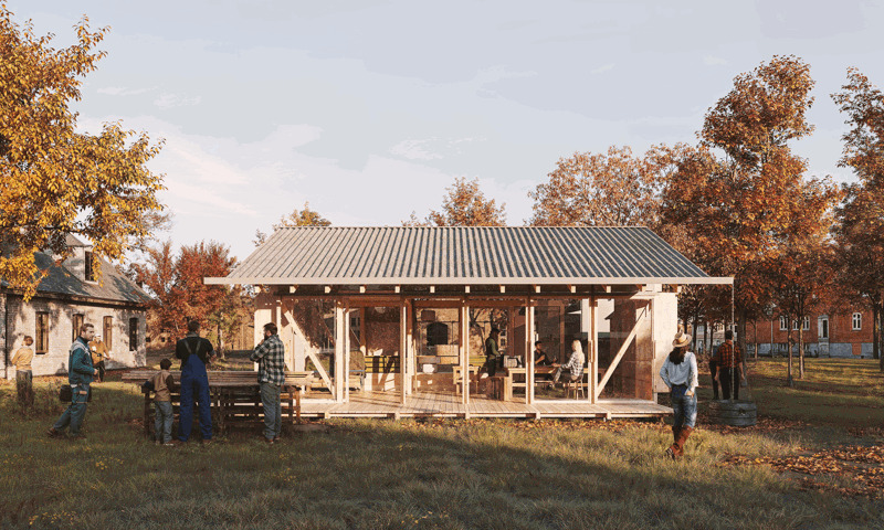 Nyt ungemødested Æ Hyt i Campusparken styrker fællesskabet i Aabenraa Kommune
