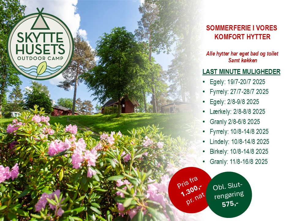 Nyt fra Skyttehusets Outdoor Camp