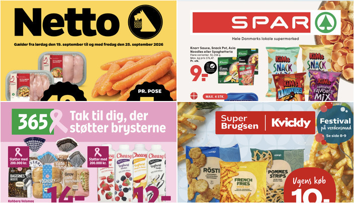 Gode lokale tilbud: Cheasy yoghurt til 12 kr. og danske gulerødder til kun 5 kr.