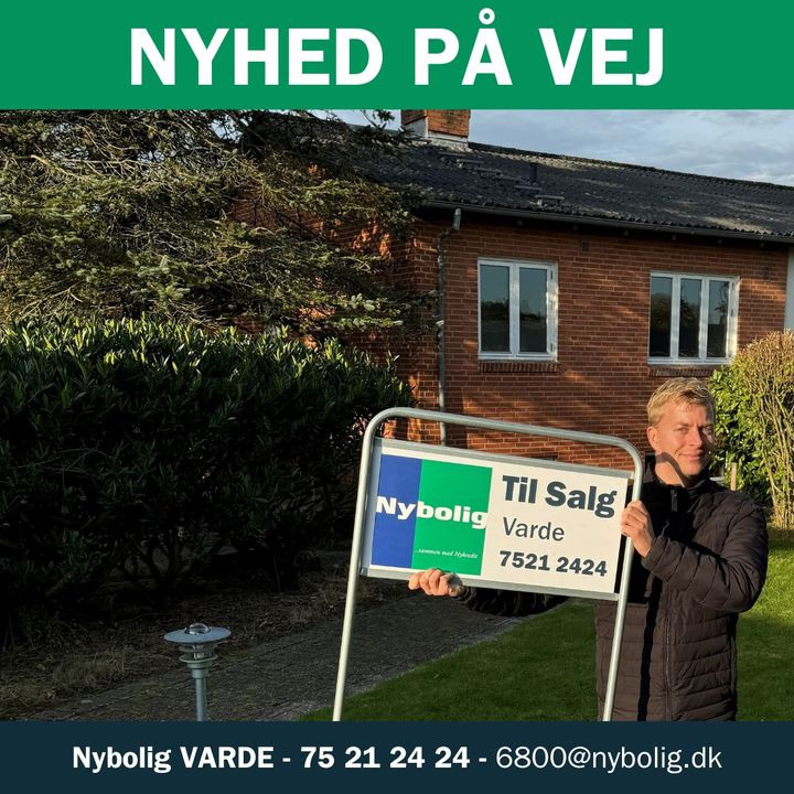 Nybolig Varde afslører snart nyt rækkehus i Varde Syd