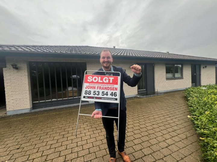 John Frandsen Herning sælger ejendom på 25 dage i Gjellerup