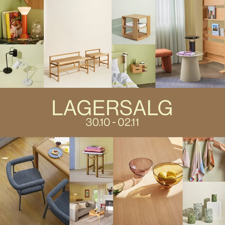 Hübsch lagersalg i Ikast med op til 90% rabat