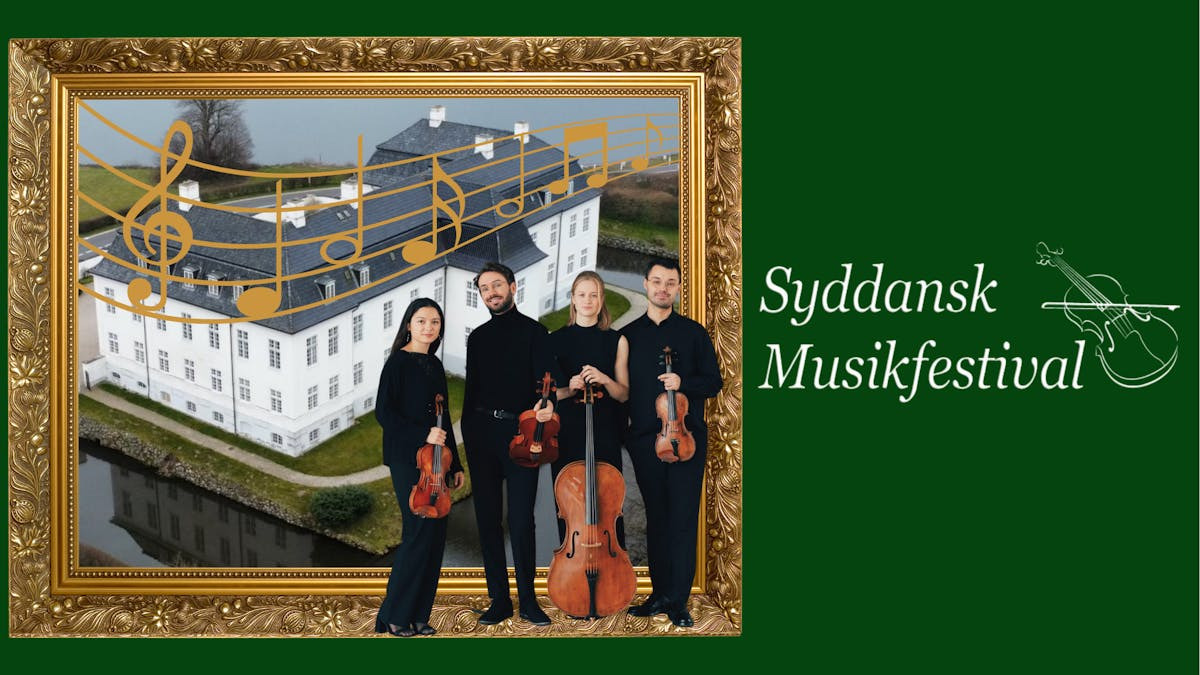 Musikalsk aften med Novo Quartet på Hvidkilde Gods