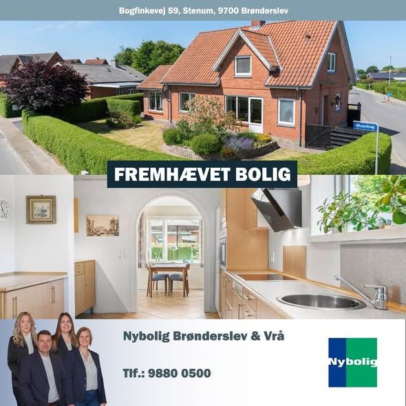 Nybolig Brønderslev & Vrå tilbyder 3 måneders gratis husleje på ejendom i Stenum
