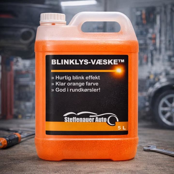 Steffenauer Auto lancerer blinklys-væske i tre varianter