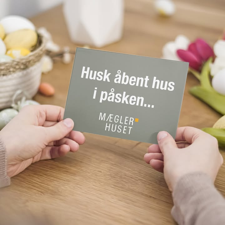 Mæglerhuset inviterer til åbent hus påskedag og 2. påskedag nord for fjorden