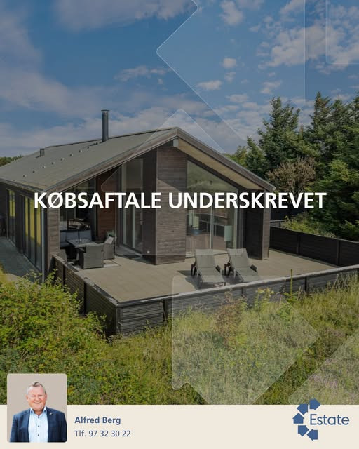 Estate Vestjylland har underskrevet købsaftalen på fritidsbolig i Klegod