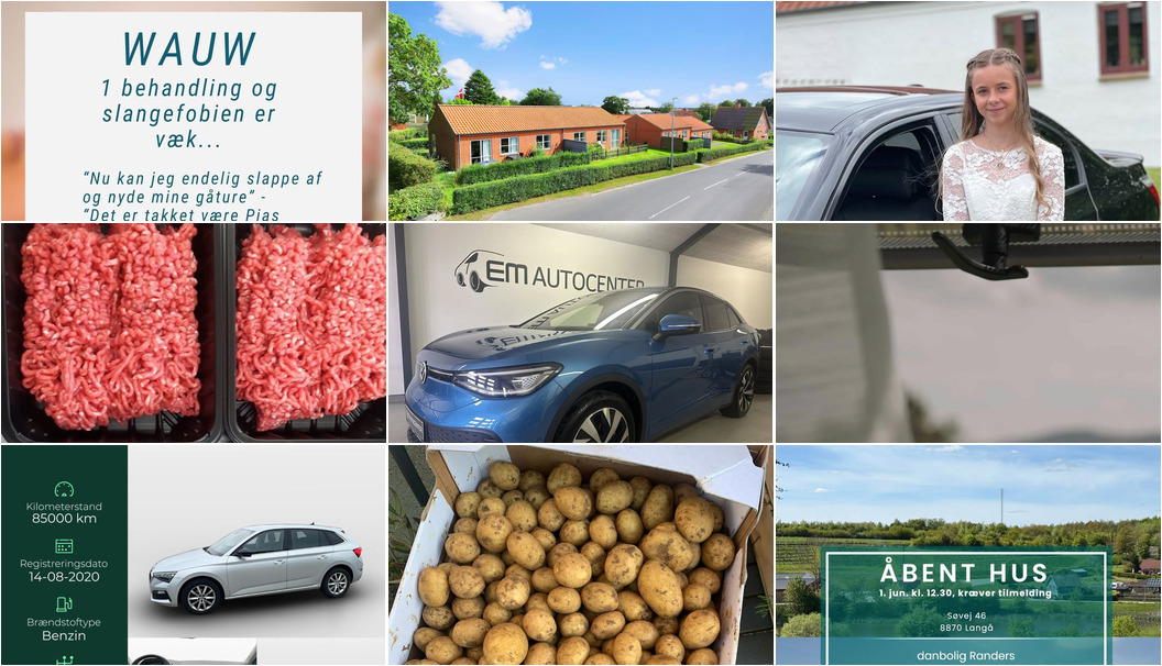 Nyt fra Smykkedesigner Helga Winther, HINSHØJ CARVAN, Min Købmand Øster Bjerregrav  og 14 andre