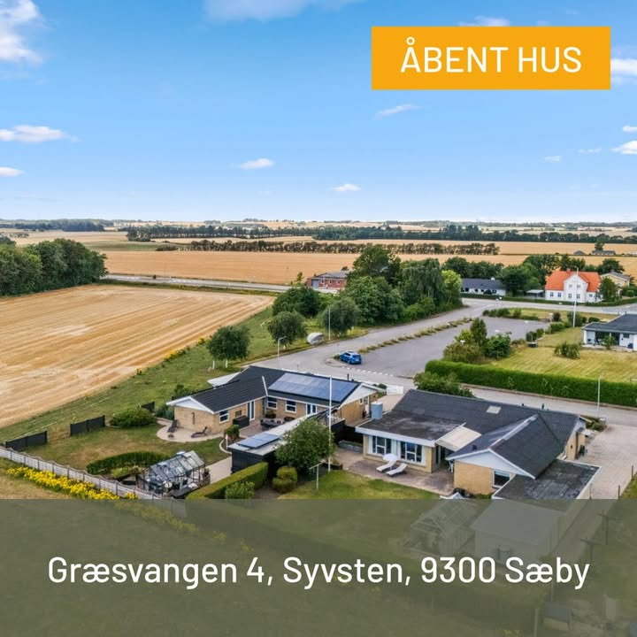 Mæglerhuset Sæby holder åbent hus søndag d. 16 august