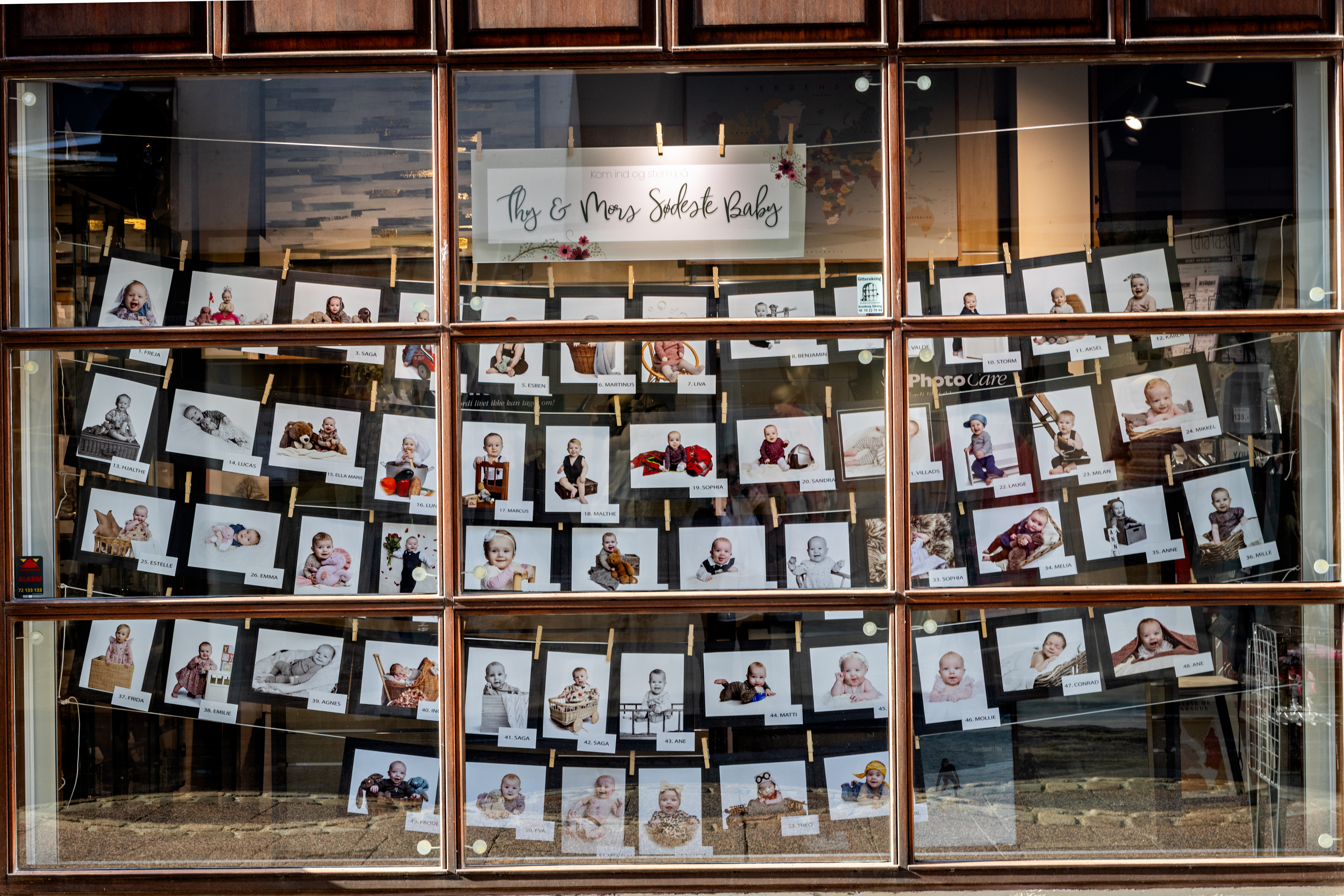 Stem på Thy & Mors sødeste baby i Thisted butikken
