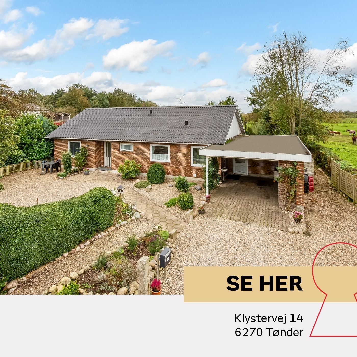 Home Tønder præsenterer velindrettet 70'er villa i Jejsing til 720.000 kr.