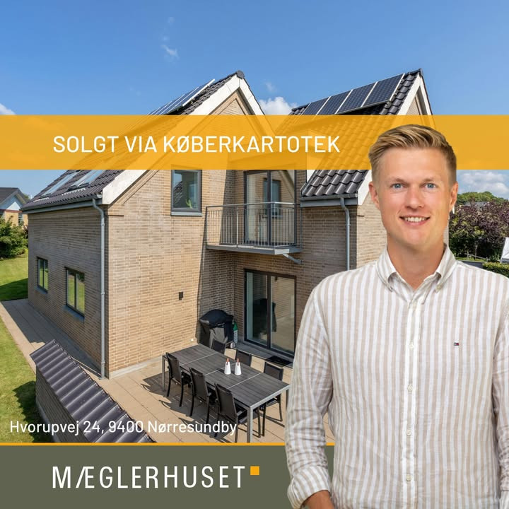 Mæglerhuset sælger hus i Nørresundby via køberkartotek