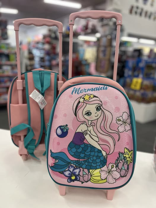 KiDS Coolshop tilbyder havfrue trolley og rygsæk til nedsat pris