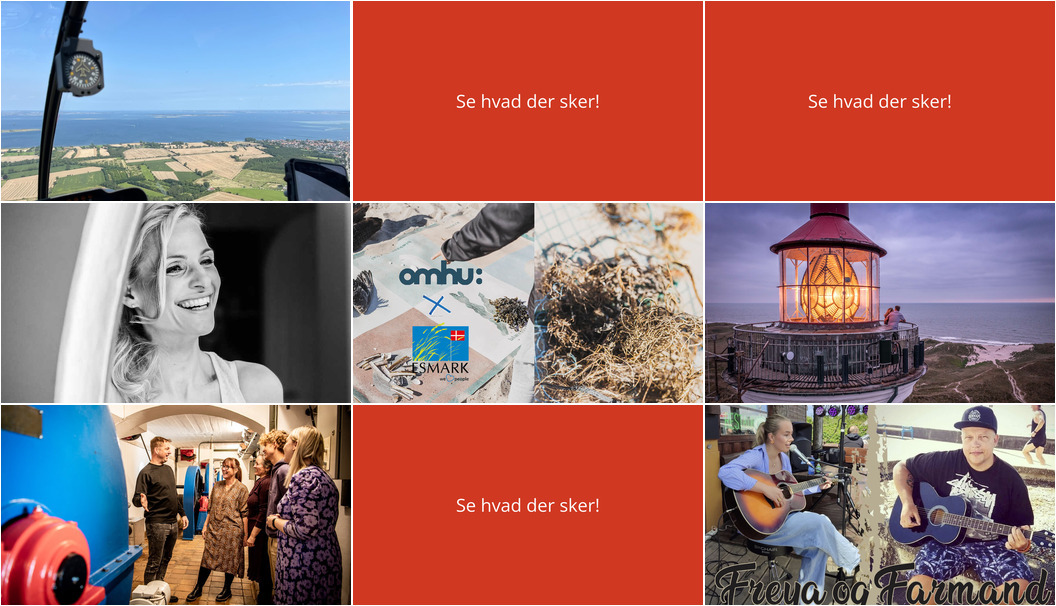 Oplev en spændende uge i Hvide Sande - Helikopterture, åben atelier og live musik
