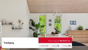 Gennemrenoveret bolig på Tranbjerg Stationsvej perfekt for dem, der drømmer om et hjemmeværksted