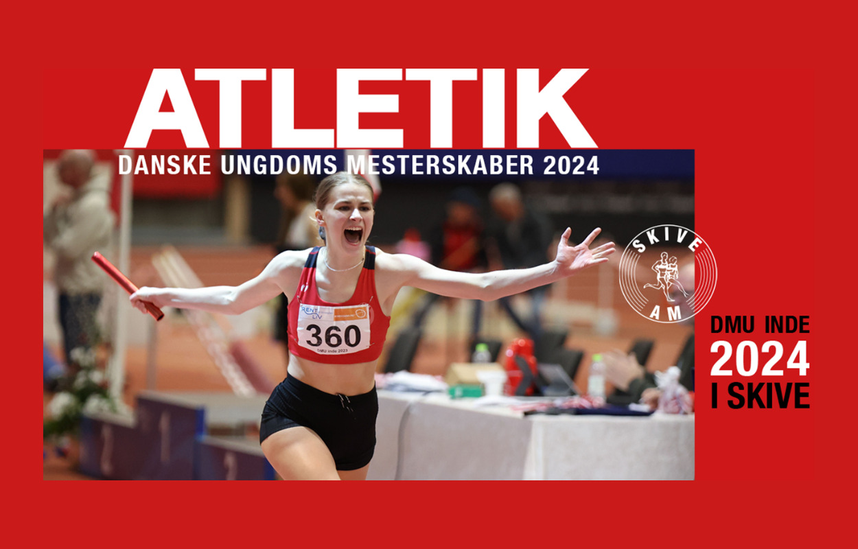 For 15. gang afholdes de danske indendørs atletikmesterskaber for ungdom i Spar Nord Arena