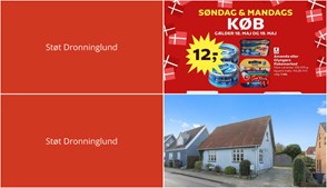 Nyt fra Mæglerhuset og SUPERBRUGSEN DRONNINGLUND