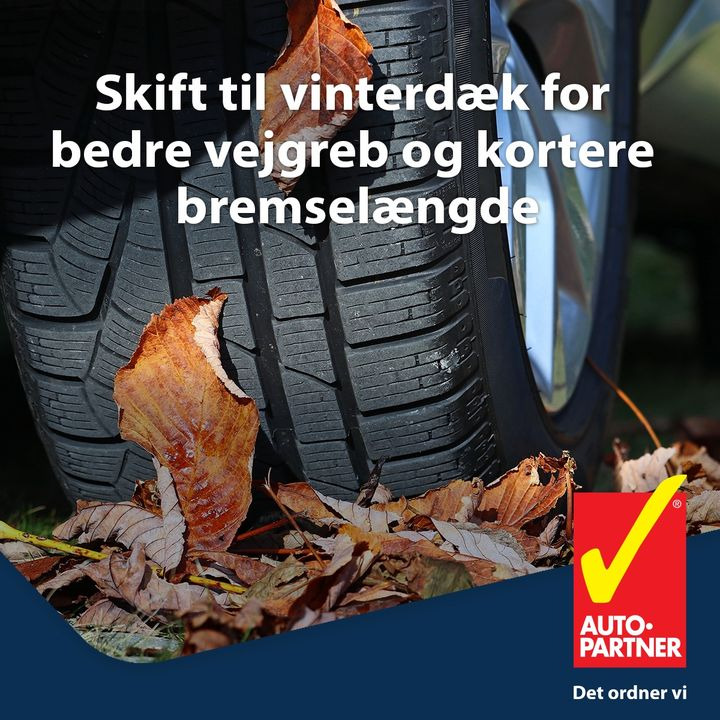 DK Autoservice v/Leo B Andersen opfordrer til skift til vinterdæk for øget sikkerhed i koldt vejr