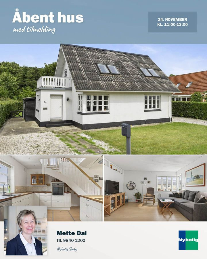 Åbent hus på Åhavevej 24 i Voerså med Nybolig Sæby A/S: Tilmeld dig nu!