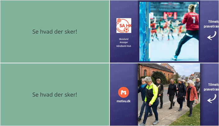 Kom til gratis prøvetræning og sociale gåture i Ansager den kommende uge