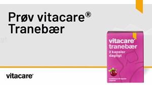 Herning Løve Apotek fremhæver fordelene ved Vitacare Tranebær