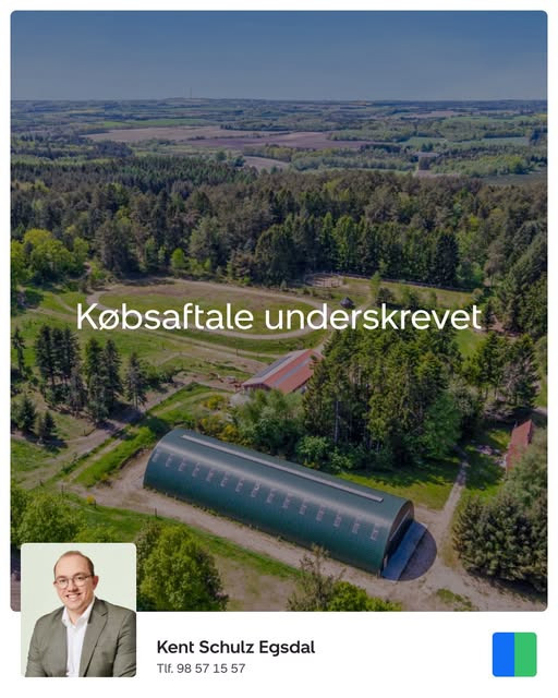 Nybolig Hadsund melder, at købsaftalen er underskrevet på Ambjergvej 4