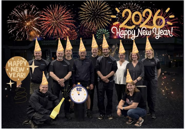 SB Lindgaard A/S ønsker godt nytår til alle kunderne