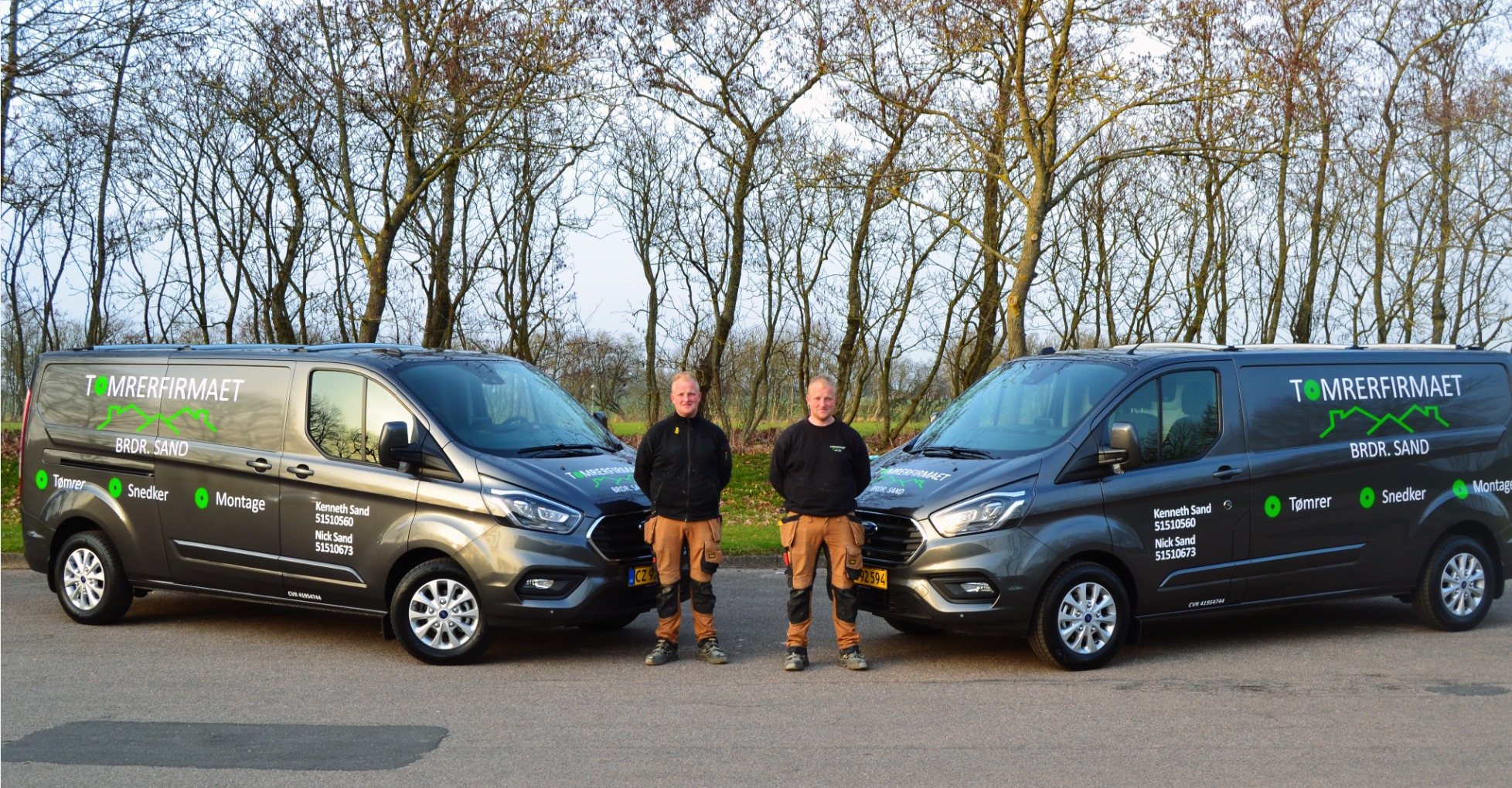 Kenneth og Nick Sand: Tvillingerne bag succesrige Brdr. Sand