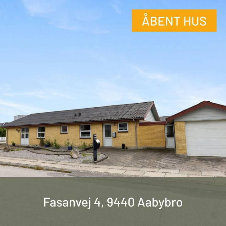 Mæglerhuset - Aabybro inviterer til åbent hus denne søndag