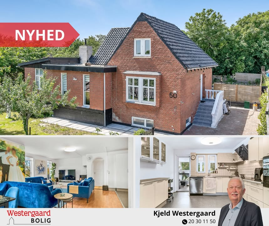 Westergaard Bolig præsenterer rummelig villa i Saltum