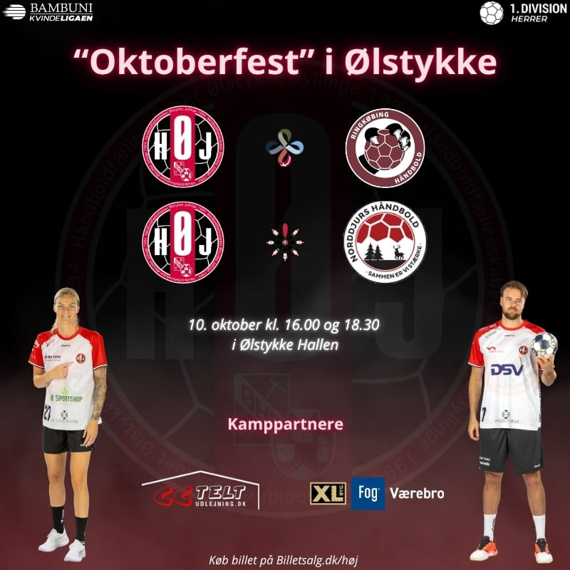 Oplev dobbelt håndboldbrag i Ølstykke Hallen