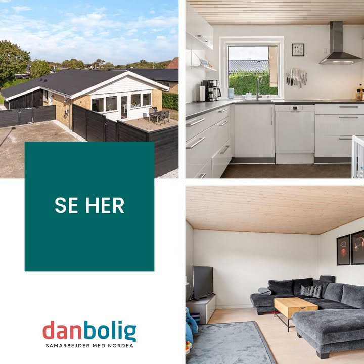 Danbolig Nørresundby fremhæver familieidyl i renoveret hjem i Nørhalne