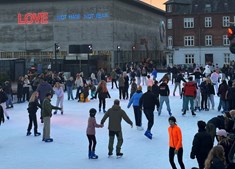 Vintermagi i Randers: Skøjtebanen åbner med masser af aktiviteter
