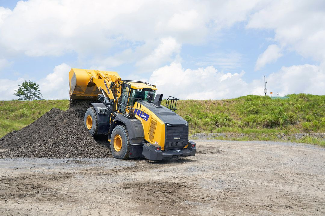 Ny Komatsu læsser præsenteres af Scantruck A/S på ScanMek 2024