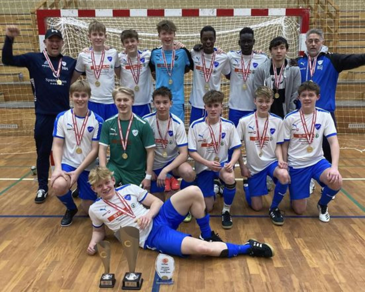 Et år efter tabt finale kom revanchen: Drengene fra SHI er Danmarksmestre i futsal