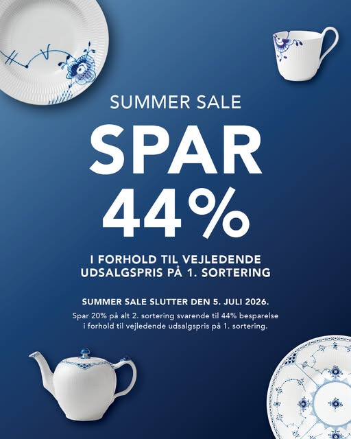 Lagersalg.com kører Sommer Sale med 20% på alt frem til den 5. juli