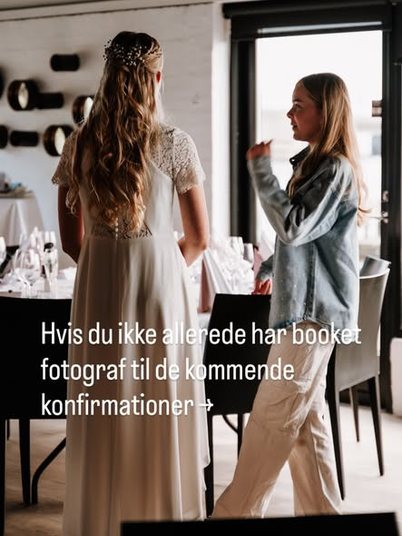 Magic Moments By Vivi tilbyder fotografering til konfirmationen