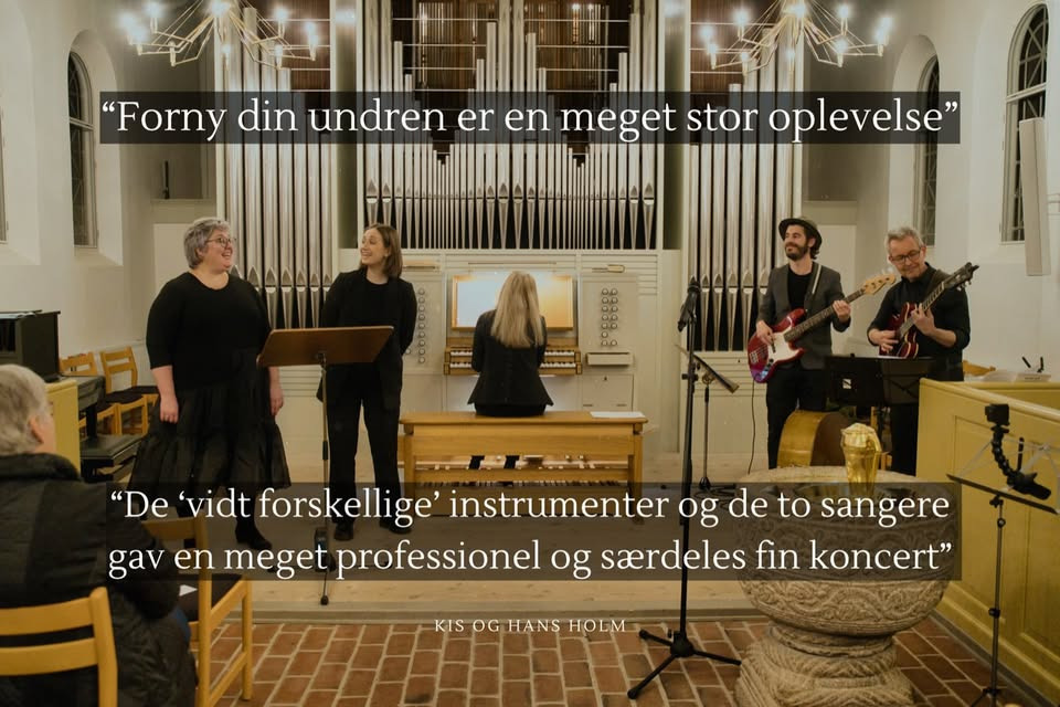 Musikalsk rejse med 'Forny din undren' i Brønderslev