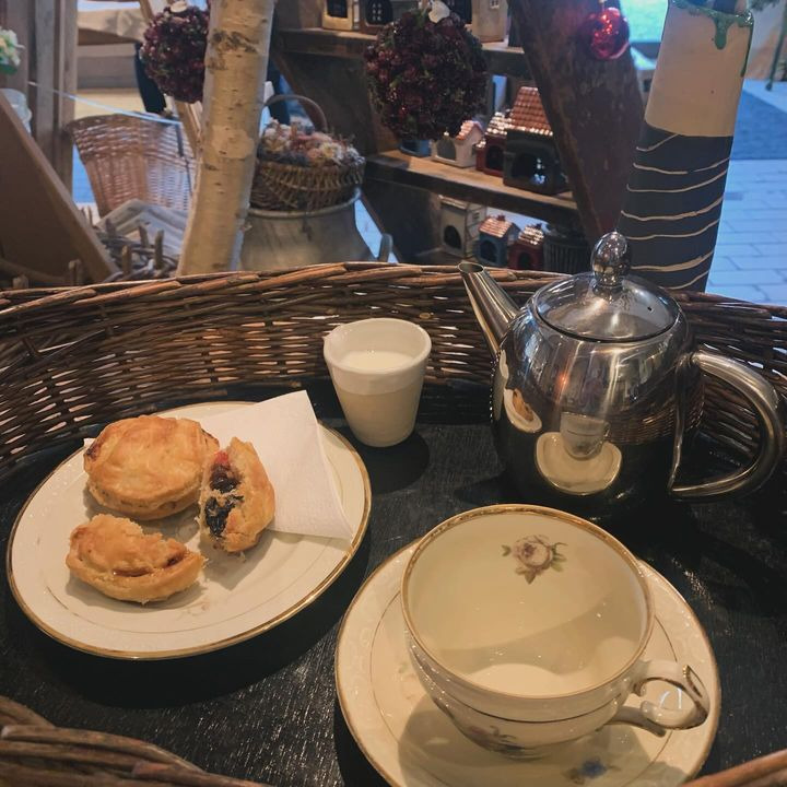 Fru Hansens Butik & Café byder på engelske "mince pies" til julemarkedet