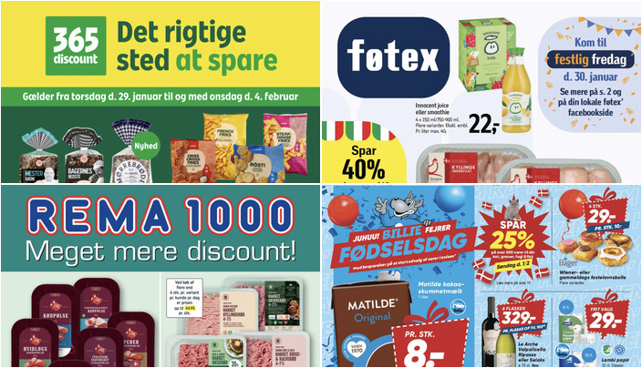 Gode tilbud i Greve: Matilde kakaoskummetmælk til 8 kr. og Innocent juice til 22 kr.