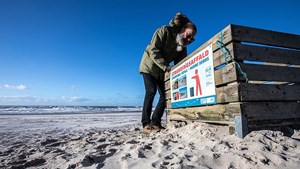 Strandgæster i Holstebro samler 20 tons affald langs Vestkysten i 2024